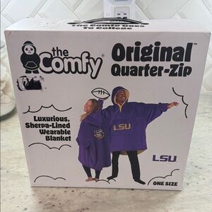 The Comfy Original Quarter-Zip Wearable Blanket NIB